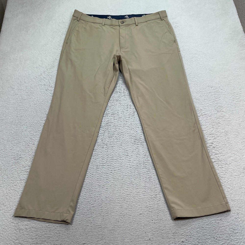 Lauren Ralph Lauren Black Label Pants Men's Size 38X30 Khaki Chino